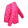 thumbnail image 7 of Little Donkey Andy Women's Lightweight Puffer Jacket with Recycled Insulation, Button Down Quilted Coats (Rose S), 7 of 7