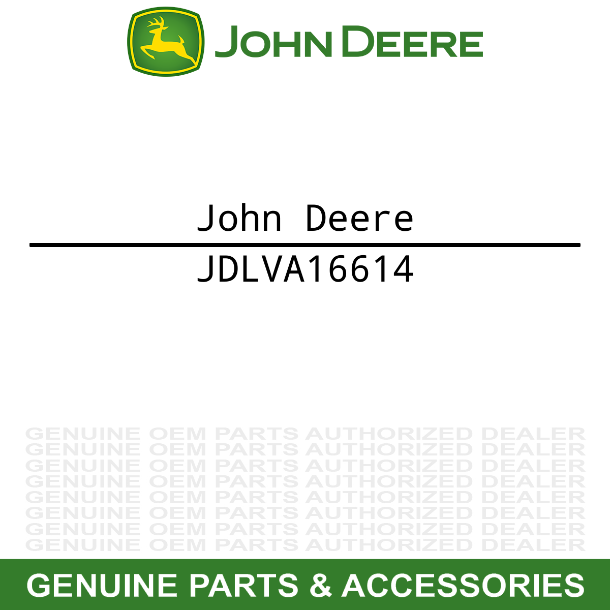John Deere Original Equipment Universal Driveshaft LVA16614