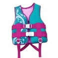 thumbnail image 2 of Chalecos salvavidas para niños pequeños, chalecos salvavidas para deportes acuáticos, traje de baño para niños Verde XS, 2 of 9