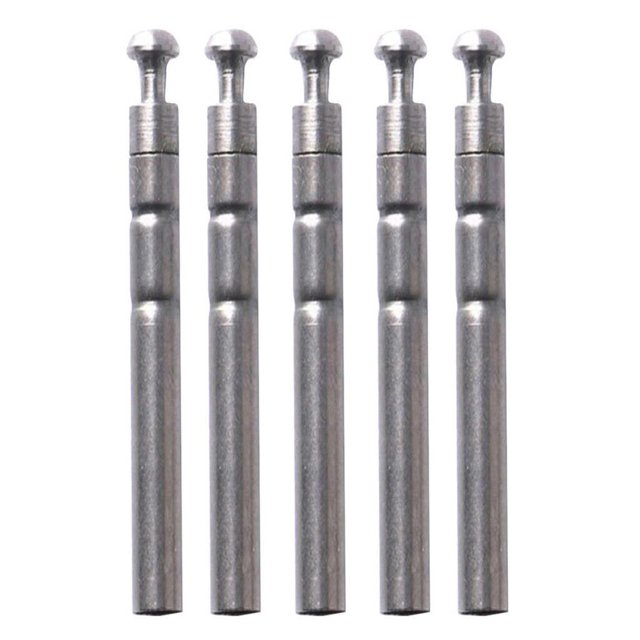 5 piezas de caña giratoria shamjiam con punta superior inoxidable Diámetro 0 mm