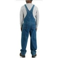 thumbnail image 2 of Carhartt Men's Darkstone Loose Fit Denim Bib Overalls Blue 36W x 34L  US, 2 of 2