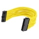 thumbnail image 1 of 24 Pines PSU PC Fuente De Alimentación Cable De Extensión Cable De Extensión 30 Cm Amarillo Yotijar Cable de extensión de alimentación de 24 pines, 1 of 8
