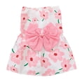 thumbnail image 2 of Dog Dress,1PC Dog Dresses with Cute Bowknot,Summer Dogs Clothes Pet Princess Dresses for Chihuahua Yorkies Puppies Cat Outfit, 2 of 7