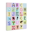 thumbnail image 2 of Stupell Industries Contemporary Animal Alphabet in Pastels Canvas Art, 30 x 40, by Carla Daly, 2 of 8