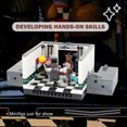 thumbnail image 4 of MOOXI FNAF Offices Building Set,Creative Cute Building Blocks Children Kits,Halloween for Kids(434pcs), 4 of 6