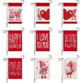 thumbnail image 7 of Valentines Day Garden Flag Double Sided, Love symbol Valentine’s Day Garden Flag Yard Flag for Outdoor Decoration 12x18 Inch（1 PCS), 7 of 7