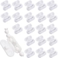 thumbnail image 1 of 20 Pcs Raccords de Chaîne en Plastique, Connecteur de Chaîne, Clip de Chaîne à Bille, Accessoires pour Réparation de Store, Store Vénitien Ou Rideau, 1 of 5