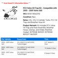 thumbnail image 2 of PCV Valve Oil Trap Kit - Compatible with 2005 - 2009 Volvo S60 - Replacement, 2 of 2