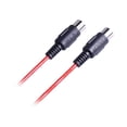 thumbnail image 2 of Cable de Extensión de audio Baoblaze 4x macho a macho MIDI Din 5 Pines Rojo 0,3 metros, 2 of 8