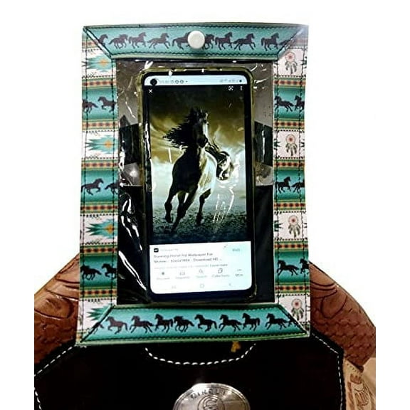 Showman Smart Phone Case w/ Southwest Design Print for Saddle