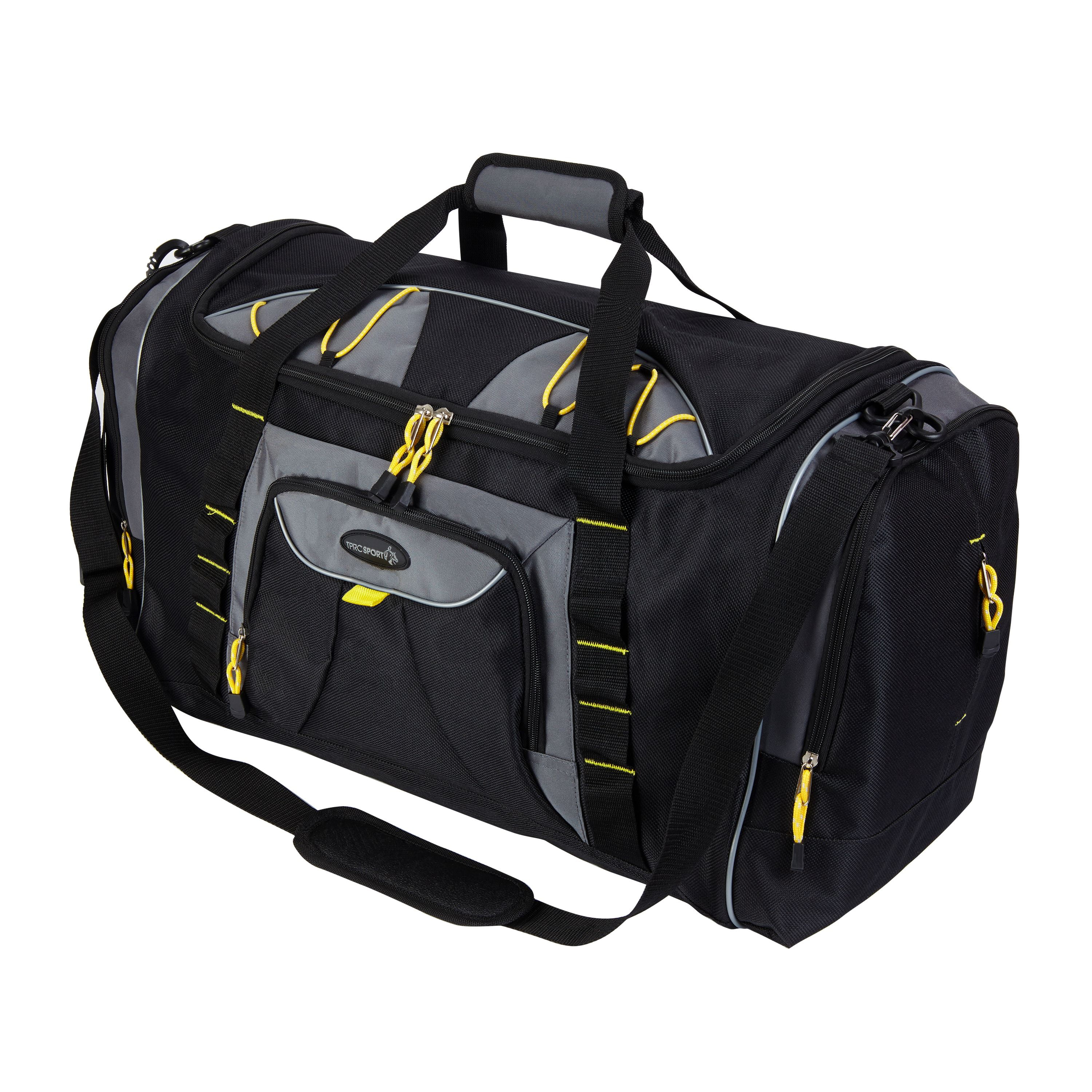 Travelers Polo & Racquet Club 26" Travel Sports Duffel, Black Walmart