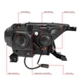 thumbnail image 2 of NUVISION for 19-23 Ford Ranger XL XLT OE Style Chrome Housing Amber Corner Headlight Lamp, 2 of 9