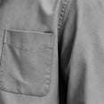 thumbnail image 3 of StSilkitty Button down Shirts for Men Long Sleeve Stand Collar Dress Shirt with Pocket Lightweight Soft Office Work Tops, 3 of 7