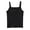 Black, variant on Soft Ribbed Knit Tank Top Undershirt For Kids Comfortable Stretch Fit Breathable Blend Tee Shirt Purple,3-4 Years