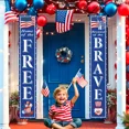 thumbnail image 4 of 4Th Of July Patriotic Party Decorations Independence Day American Flag Banner, 4 of 6