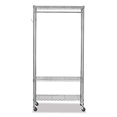 thumbnail image 2 of Alera ALEGR363618SR Wire Shelving Garment Rack, Silver, 2 of 3
