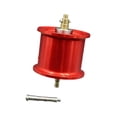 thumbnail image 2 of Carrete de pesca, accesorios de bobinado, fácil de instalar, potente, ampliamente utilizado, carrete de repuesto, poco profundo para pesca en balsa Rojo, 2 of 8