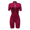 thumbnail image 2 of Aayomet Womens Jumpsuits Jumpsuit Polyester Solid Color Indoor Girl, L, 2 of 4