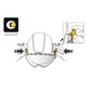 thumbnail image 2 of Protector ocular PETZL Vizir con EASYCLIP para casco Vertex y Strato, 2 of 3