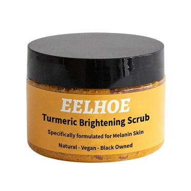 100g Turmeric Brightening Scrub Exfoliation Salt Scrub Brightens And Moisturizes Care Body And Skin Women For Men R4X3