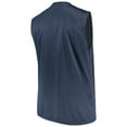 thumbnail image 2 of Men's Majestic Navy Cleveland Indians Big & Tall Legendary Strength Tank Top, 2 of 2