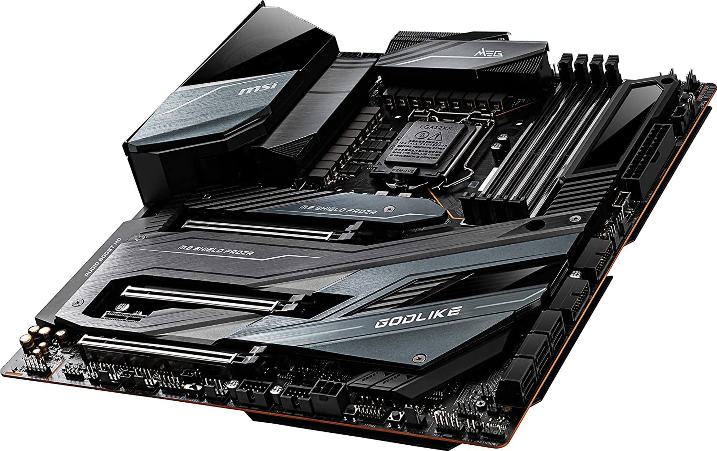 MSI MEG Z490 GODLIKE Gaming Motherboard LGA 1200/DDR4/Thunderbolt 3  Type-C/E-ATX, 10th Gen Intel Core - (0824142214107) for sale online