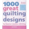 1000 Great Quilting Designs, Used [Hardcover]