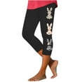thumbnail image 1 of Pantalones de Ajuste Seco de la Moda de las Mujeres Imprimidas Leggings, Deporte de Yoga Elástico de Poliéster Elástico Respirable, 1 of 6