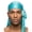 Blue, variant on Elastic Satin Headwrap for Woman&Man, Premium Luxe Silky Durags for Men/Long Straps/Long Tail/Durag for Women/Silky Liner/Wave Cap,Hair Protection and Style