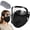 D, variant on Reusable Carbon Filter Dust Mask with Adjustable Goggles, 5-Layer Fabric Face Covering with 10 Replaceable Filters for Woodworking and DIY Projects