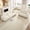 Beige, variant on ZAFLY 2 Piece Living Room Furniture Set with Solid Wood, Chenille Couch and Loveseat Sets - Beige