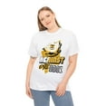 thumbnail image 4 of All Odds Retro Yellow Ochre Sneaker Tee Shirt White, 4 of 6