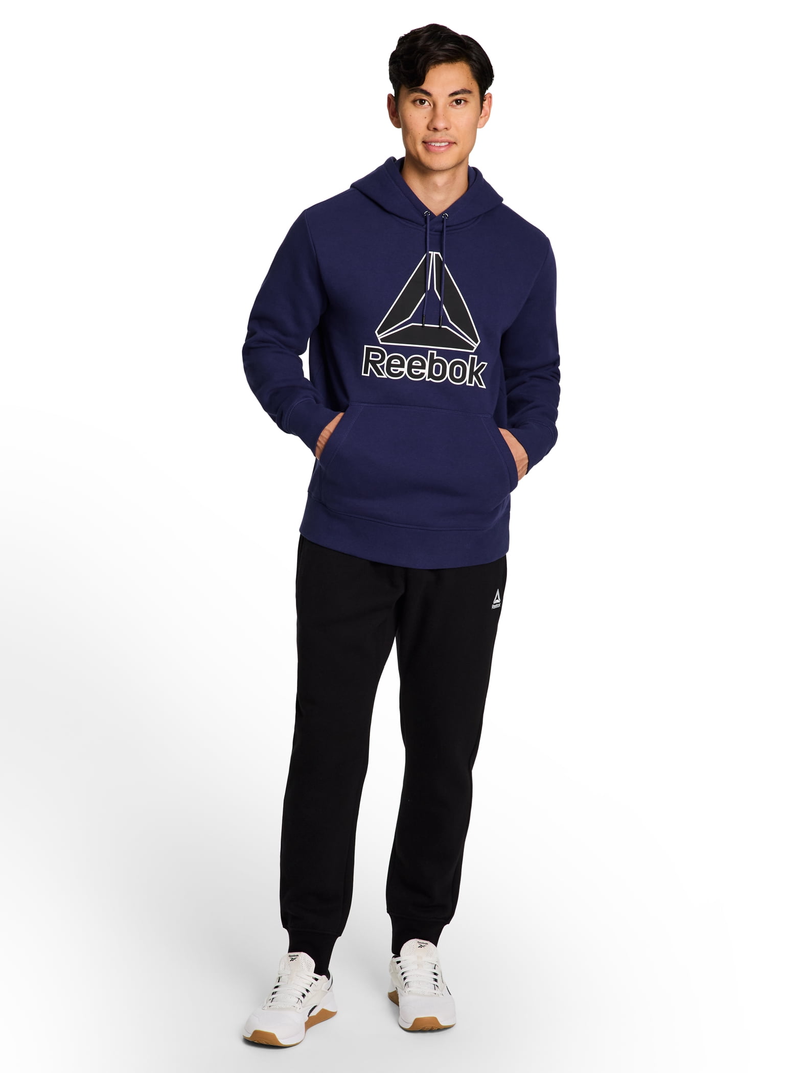 Reebok Men's and Big Men's Game Day Fleece Hoodie, Sizes XS-5XL