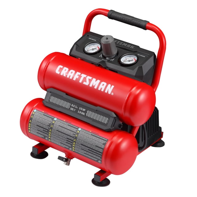 Mini Compresor Doble Craftsman S/Aceite 2GAL 1/3HP CMXECXA0220242