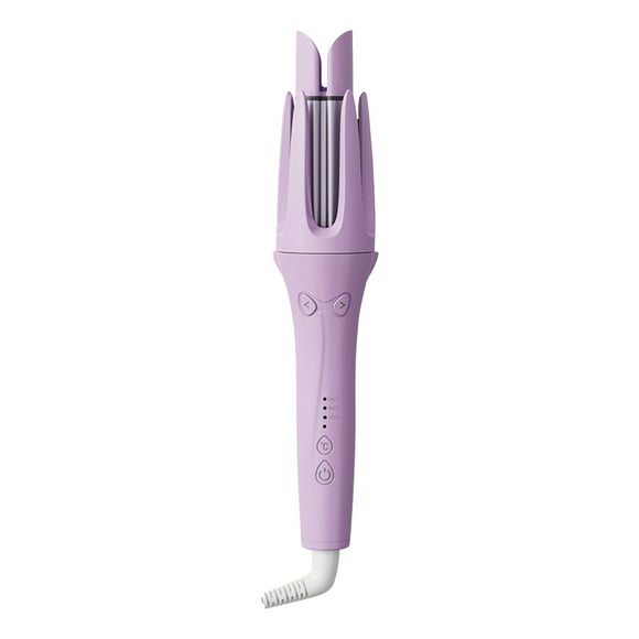 Hearth & Gear Hair Curler Scald Hair Automatic Curling With Temperature & Automatic Power Off Rotating Curling Wand For Hair Styling Easy To Use For Beginners Curling Stone Steamer for Hair Cordless