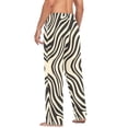 thumbnail image 3 of FORMRS Mens Pajama Pants with Pockets Sleepwear Lounge Bottoms Sizes S-2XL, Black Lines, 3 of 7