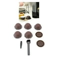 thumbnail image 1 of Trousse de Recharge Réutilisable pour Dosettes de Café avec 5 Pcs Dosettes Vides, 2 Pcs Disques en Silicone, Cuillère, Brosse pour Vertuoline, 1 of 8