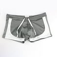 thumbnail image 3 of Mens Boxer Briefs Elastic Waist Drawstring Underwear Stretch Breathable Comfortable Underwear, 3 of 6