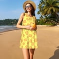 thumbnail image 3 of Disketp Toast for Women's Sleeveless Dress Womens Summer Dresses Beach Casual Loose Dress, 3 of 7