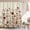 Beige, variant on Vintage Boho Beige Floral Shower Curtain, Brown Cream Tan Rustic Farmhouse Flower Shower Curtain Set, Cute Botanical Wlidflowers Fabric Shower Curtains Decoration, 72X72 Aesthetic Bathroom