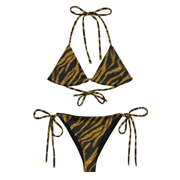 Fierce & Flawless Tiger - Cheetah Bikini Set