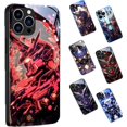 thumbnail image 1 of LAICAIW Flash Phonecase, Super Armor Flash Phonecase for iPhone, Colorful Nightlight Tempered Glass Phone Case, for iPhone 11 12 13 14 15 Pro Max (G,for iPhone 11ProMax), 1 of 7