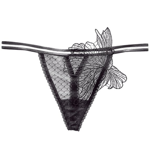 Panties for Women Clearance!Tbopshirt Womens Thongs,Hipster Underwear,Women's Sexy Eyelash Lace Panties Hot See-through Thong Panties,Cheeky Panties,Gifts,Big Holiday Savings Deals
