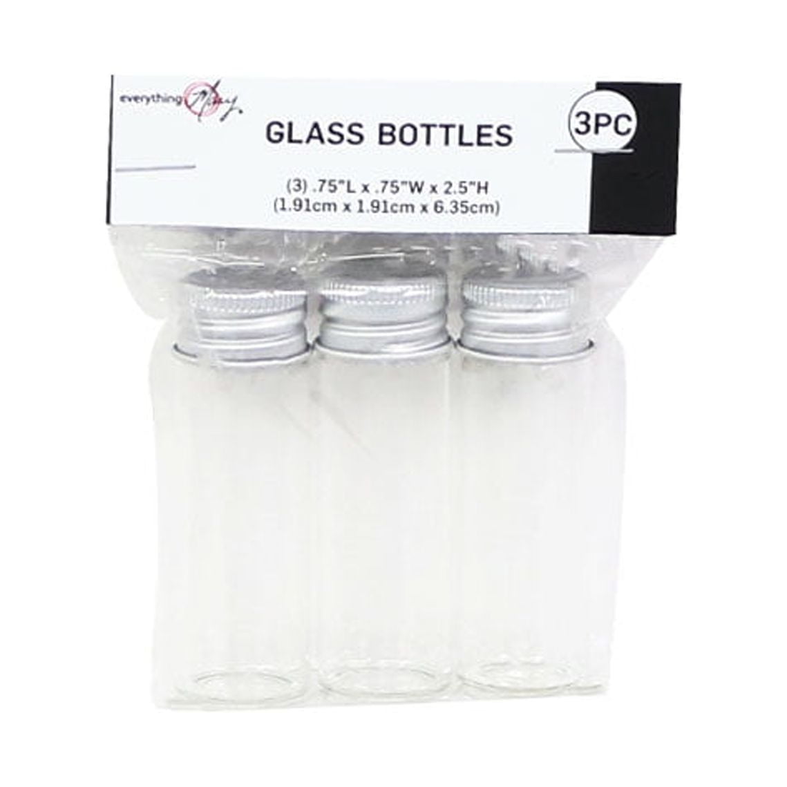 Everything Mary 1.5 Glass Bottles With Aluminum Lids 4pk