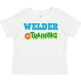 thumbnail image 3 of Inktastic Welder in Training Boys or Girls Toddler T-Shirt, 3 of 5