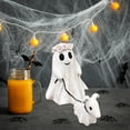 thumbnail image 4 of Sueriy Ghost Walking Dog Statue, Spooky Ghost Dog Halloween Figurine, Halloween Ghost Dog Statues, Ghost Walking His Ghost Dog, Halloween Ghost Decor for Indoor Outdoor, 4 of 9