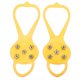 thumbnail image 4 of Clavos para zapatos de escalada de 5 dientes crampones ligeros de larga vida útil para pesca en hielo para exteriores, 4 of 8