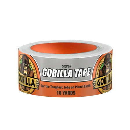 Gorilla 10 Yard Silver Duct Tape Single Roll