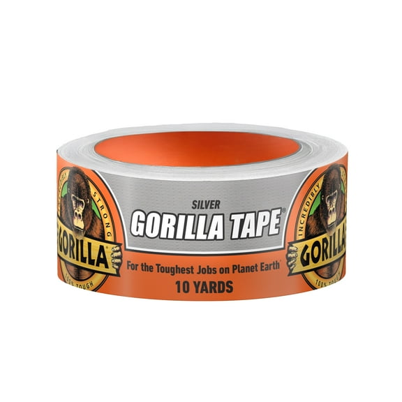 Gorilla 10 Yard Silver Duct Tape Single Roll