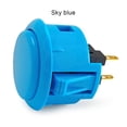thumbnail image 4 of Bearachild Botón de presión ligero, pequeño, multicolor, redondo, interruptor de Arcade, reinicio automático, llave corta, accesorio de juego sensible a Videojuegos y accesorios Azul, 4 of 6